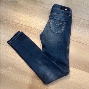 Levi's Blue Skinny Jeans Classic Style